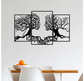 Decorațiune de perete 116x71 cm metal Arborele Vieții