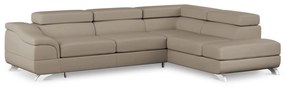 Coltar extensibil Onyx, colt pe partea dreapta cu tapiterie din piele ecologica, grej