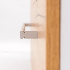 Mobilier complet de baie Vario Clam 100, stejar alb