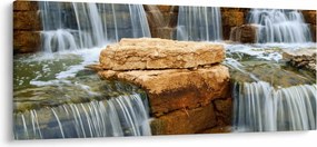 Tablou cu cascade (120x50 cm)