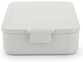 Cutie pentru alimente Brabantia Make&Take 1006292, 2 L, Cu separatoare, Inchidere etansa, Fara BPA, Gri deschis