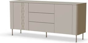Comoda TIRANTE, casmir, PAL laminat, 160x40x75 cm