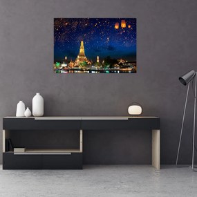 Tablou - Lampioane norocului, Bangkok (90x60 cm)