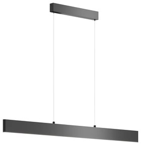 Lustra LED design tehnic Step negru 4000K