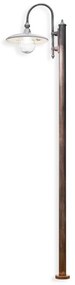 Stalp clasic pentru exterior realizata manual CAMPOBASSO, H-240cm
