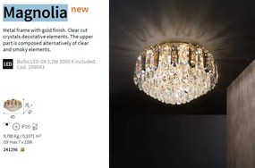 Lustra aplicata design elegant MAGNOLIA PL7 241296 IDL