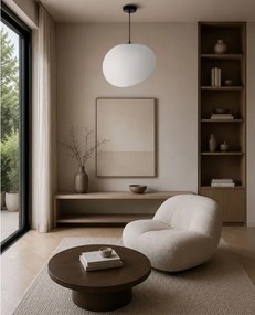 BRILAGI - Lustră suspendată pe cablu PEBBLES 1xE27/40W/230V, diam. 40 cm, neagră