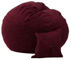 Set Fotoliu Matusalem cu Perna, Material Textil - Red Wine