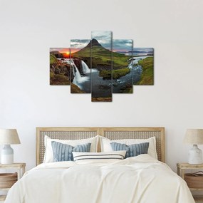 Tablou - Kirkjufell la apus (150x105 cm)
