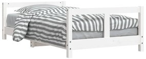 834430 vidaXL Cadru de pat pentru copii, 80x160 cm, lemn masiv de pin