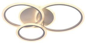 Lustră LED dimabilă aplicată LED/40W/230V alb + telecomandă