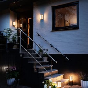 Philips 17429/30/P7 - LED RGB Aplică perete exterior Hue IMPRESS 2xLED/8W/230V IP44