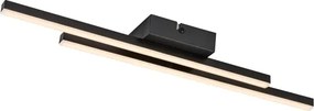 Rabalux 71527 - Plafonieră LED LIRIEN LED/12W/230V 3000K neagră