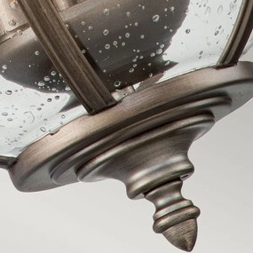 Kichler KL-HALLERON-2M-BU - Aplica de perete pentru exterior HALLERON, 3xE14/40W/230V, IP44