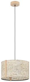 Lustră pe cablu Eglo 390323 HONTONGAS 1xE27/25W/230V bej