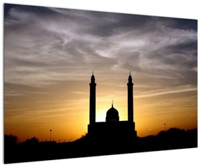 Tablou cu obiect istoric (90x60 cm)