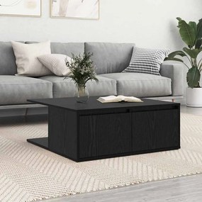 vidaXL Masă de cafea Stejar negru 80 x 80 x 31 cm Lemn compozit
