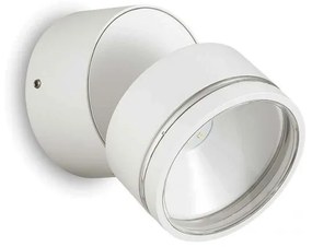 Aplica de perete exterior, IP54 OMEGA AP ROUND BIANCO 4000K