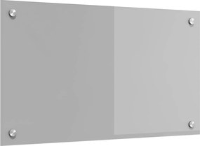 vidaXL Panou de bucătărie Gri deschis 70 x 40 cm sticlă securizată