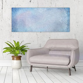 Tablou - Mandala in albastru (120x50 cm)