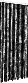 vidaXL Perdea pentru insecte, antracit, 90x200 cm, chenille