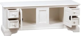 Comoda TV, L150 51 H56 cm, 2 usi 4 sertare,