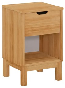 Noptieră în culoare naturală din lemn de pin Post – Støraa