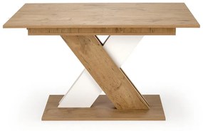 Masa extensibila Xarelto L130-175 cm stejar lancelot/alb