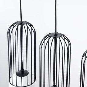 Lustră pe cablu Sollux SL.1334 BRINA 3xG9/8W/230V negru