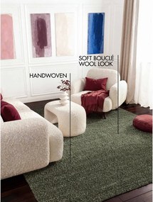 Covor verde țesut manual din material bouclé 160x230 cm Notting Hill Portobello – Ted Baker