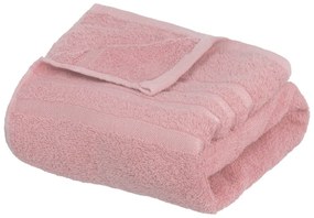 Prosop roz din bumbac din frotir 70x140 cm Simple – Casa Selección