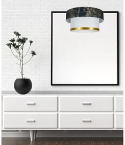 Lustră pe cablu RESSA 1xE27/60W/230V verde