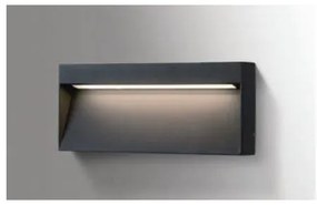 Aplica LED de exterior ambientala IP54 CASORIA SLIM gri
