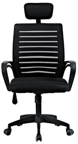 Scaun de birou, negru, TORES