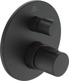 Baterie dus incastrata Ideal Standard Ceratherm T100 negru mat