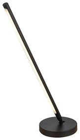 Veioza/Lampa de masa LED design modern minimalist TORCH neagra
