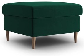 Taburet verde cu tapițerie din catifea Kyoto – Cosmopolitan Design