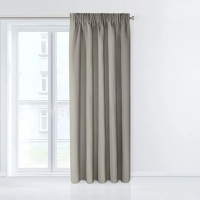 Draperie elegantă de opacă bej 135 x 270 cm
