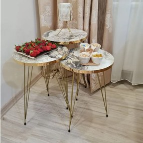 Set masuta de cafea,Seria 440Homs, 3 buc,20039