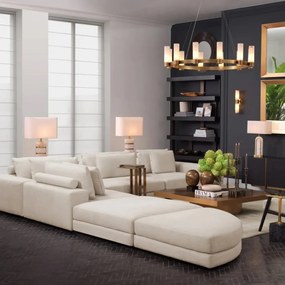 Masuta laterala design LUX Pierre, alama vintage