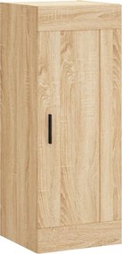 vidaXL Dulap de perete, stejar sonoma, 34,5x34x90 cm, lemn prelucrat