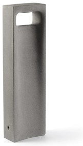 Stalp LED iluminat exterior IP55 GLINT 3000K H-70cm gri