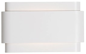 Aplică industrială albă cu 2 lumini - Coen