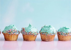 Tablou cu cupcakes (70x50 cm)