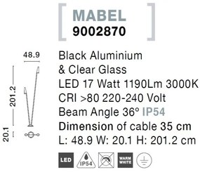 Corp de iluminat LED exterior IP54 MABEL