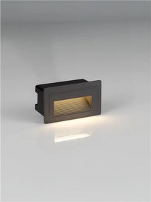 Spot incastrat lumina LED fatade, scari exterior MONO 3W