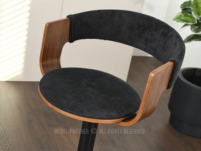 Scaun Hoch (nuc închis + negru). 1110589