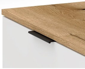 Mobilier pentru hol KLEO maro/alb