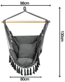 Balansoar de grădină Silver Monaco Summer