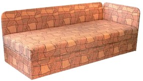 Pat de o persoană (canapea) 80 cm Eda 4/1 (cu saltea molitan) (D). 774108